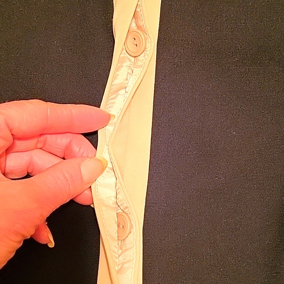 Shacket! Black with Beige Contrast Trim, 10 - Picture 6 of 11